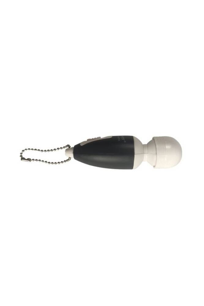 Palmpower - Micro Massager Key Chain - Black/White - Stag Shop