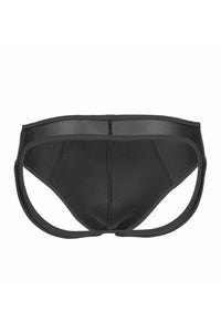 Thumbnail for Ouch by Shots Toys - Puppy Play - Neoprene Jockstrap - Black - Stag Shop