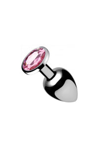 Thumbnail for XR Brands - Booty Sparks - Pink Gem Anal Plug- Medium - Stag Shop