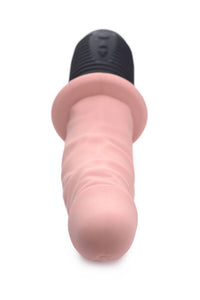 Thumbnail for XR Brands - Power Pounder Vibrating and Thrusting Silicone Dildo - Stag Shop