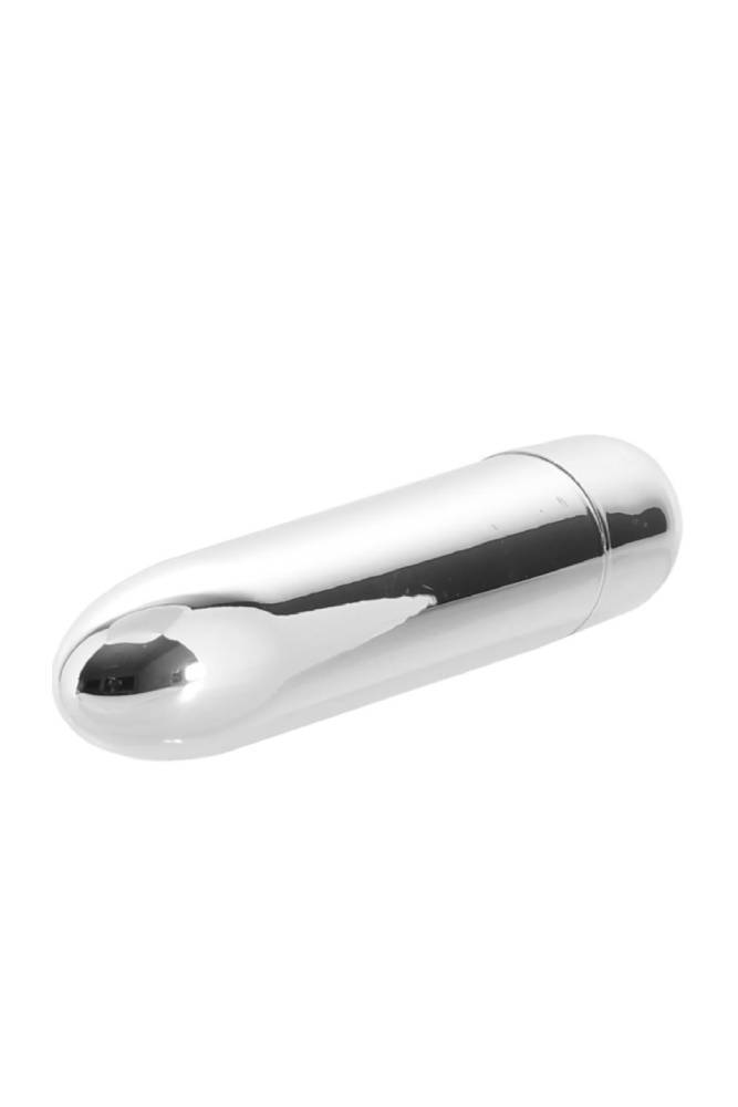 Cousins Group - Pink Pussycat Rechargeable Silver Bullet - Silver/Pink - Stag Shop