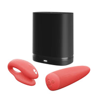 Thumbnail for We-Vibe - Chorus Adjustable Dual Couples Vibrator - Crave Coral - Stag Shop