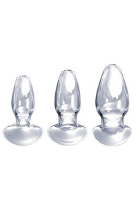 Thumbnail for Pipedream - Anal Fantasy Elite - Glass Gaper Tunnel Plug - Stag Shop