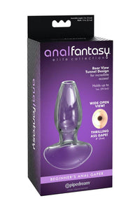 Thumbnail for Pipedream - Anal Fantasy Elite - Glass Gaper Tunnel Plug - Stag Shop