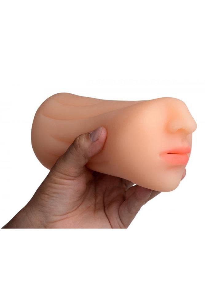 XR Brands - Sex Flesh Deluxe - Sarah's Sexy Mouth Stroker - Stag Shop