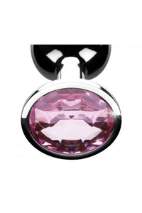 Thumbnail for XR Brands - Booty Sparks - Pink Gem Anal Plug- Medium - Stag Shop