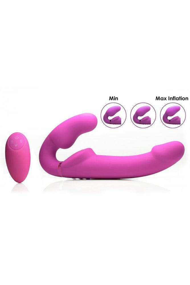 XR Brands - Strap U - Remote Control Inflatable Ergo-Fit Strapless Strap-On - Stag Shop