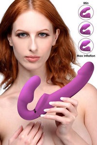 Thumbnail for XR Brands - Strap U - Remote Control Inflatable Ergo-Fit Strapless Strap-On - Stag Shop