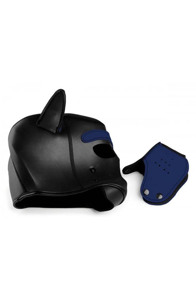 XR Brands - Master Series -  Spike - Neoprene Puppy Hood - Stag Shop