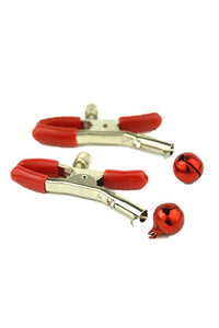 Thumbnail for Ego Driven - Alligator Clamps with Bells - Red - Stag Shop
