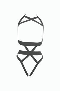 Thumbnail for Allure Lingerie - Kitten - I'm Yours Strappy Teddy - Assorted Colours - OS - Stag Shop