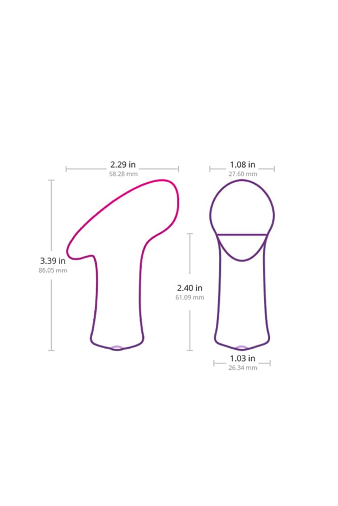 Lovense - Ambi Bluetooth Bullet Vibrator - Pink - Stag Shop
