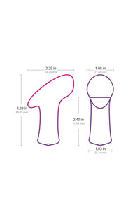 Thumbnail for Lovense - Ambi Bluetooth Bullet Vibrator - Pink - Stag Shop