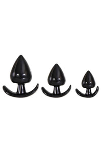 Thumbnail for Evolved - Anal Delights Training Plug Kit - Black - Stag Shop
