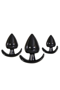 Thumbnail for Evolved - Anal Delights Training Plug Kit - Black - Stag Shop