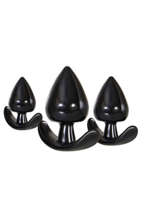 Thumbnail for Evolved - Anal Delights Training Plug Kit - Black - Stag Shop