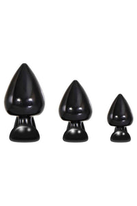 Thumbnail for Evolved - Anal Delights Training Plug Kit - Black - Stag Shop