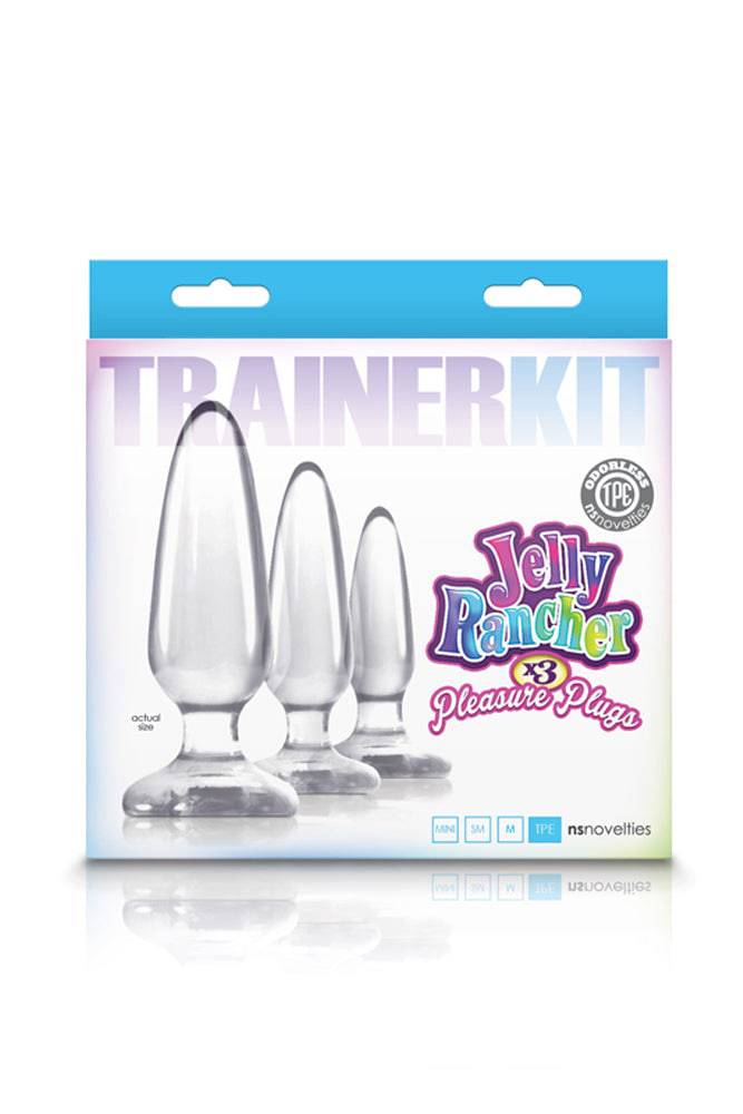 NS Novelties - Jelly Rancher - Trainer Plug Kit - Clear - Stag Shop