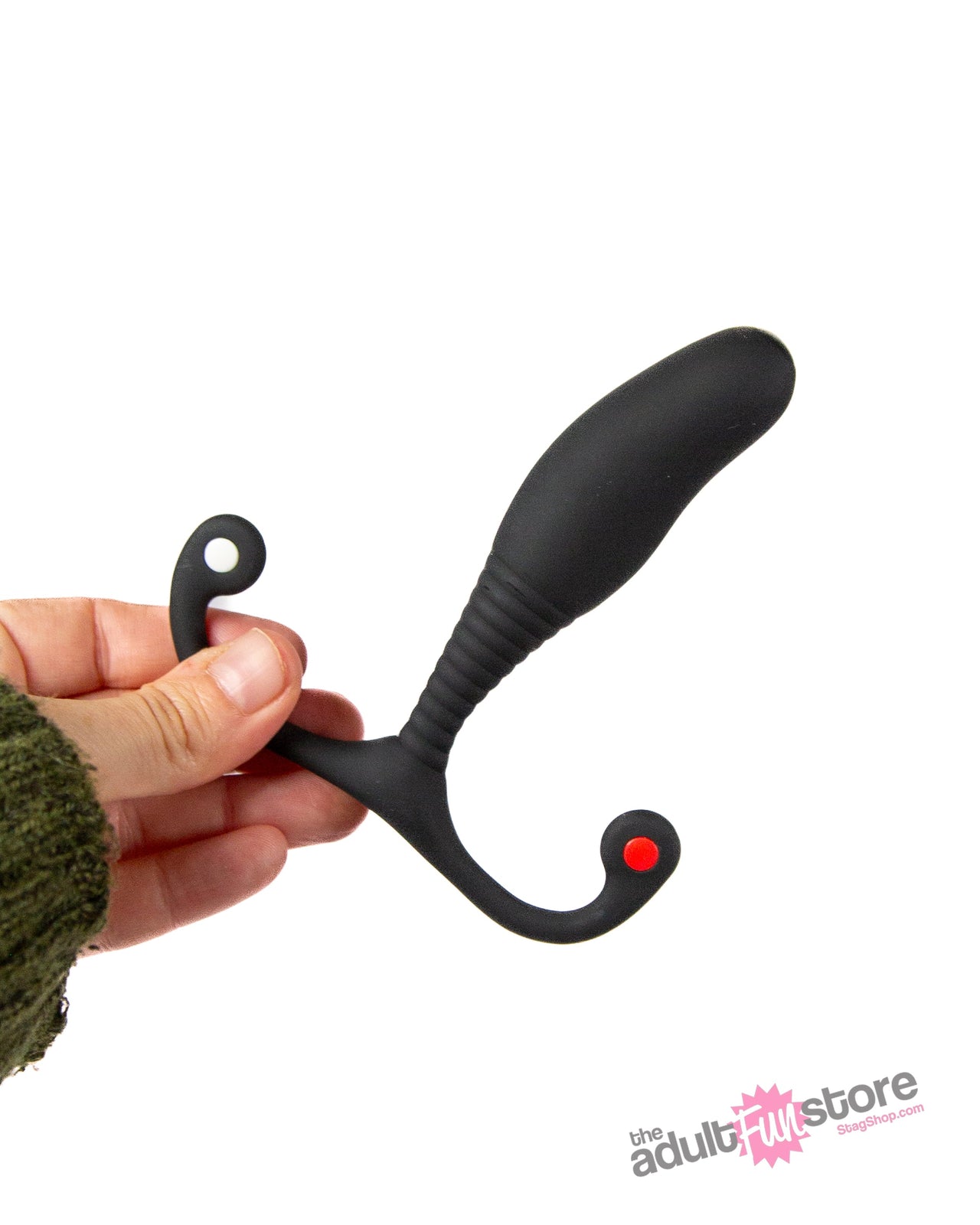 Aneros - MGX Syn Trident Prostate Massager - Black - Stag Shop