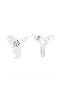 Thumbnail for Pleaser USA - Detachable/Reusable Clear Ankle Straps - Clear - Stag Shop