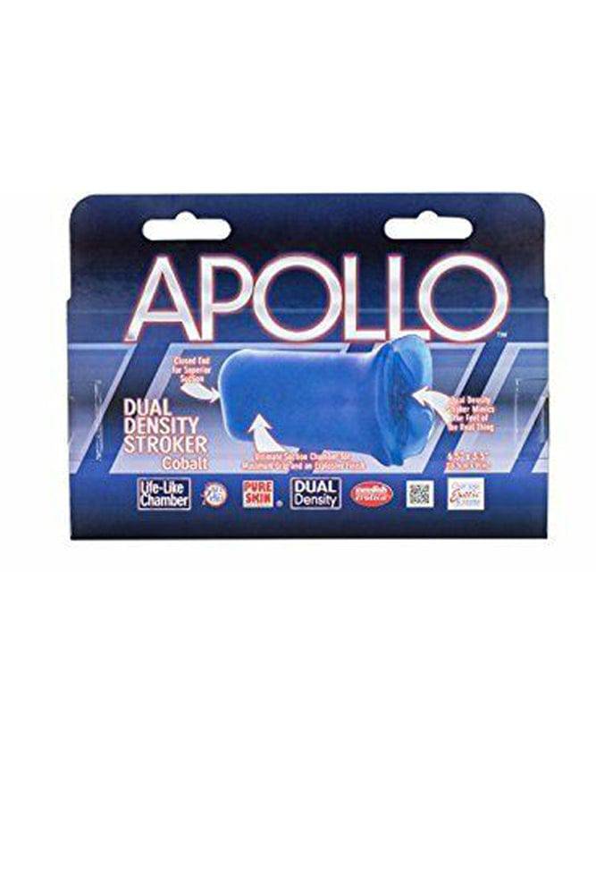 Cal Exotics - Apollo - Dual Density Stroker - Blue - Stag Shop