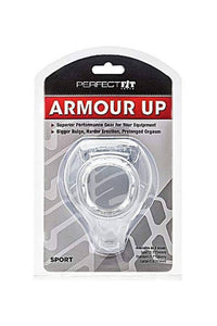 Thumbnail for Perfect Fit - Armour Up Sport Cock Ring - Clear - Stag Shop