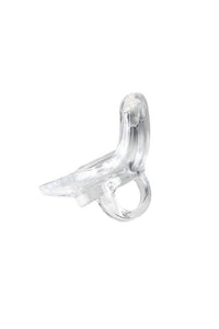 Thumbnail for Perfect Fit - Armour Tug Cock Ring - Clear - Stag Shop