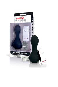 Thumbnail for Screaming O - Charged - Moove Discreet Remote Rechargeable Vibrator - Black - Stag Shop