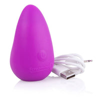 Thumbnail for Screaming O - Charged - Scoop Rechargeable Clitoral Vibrator - Purple - Stag Shop
