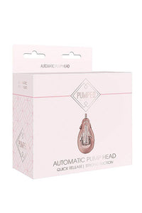 Thumbnail for Shots Toys - Pumped - Automatic Pump Head  - Rose Gold - Stag Shop