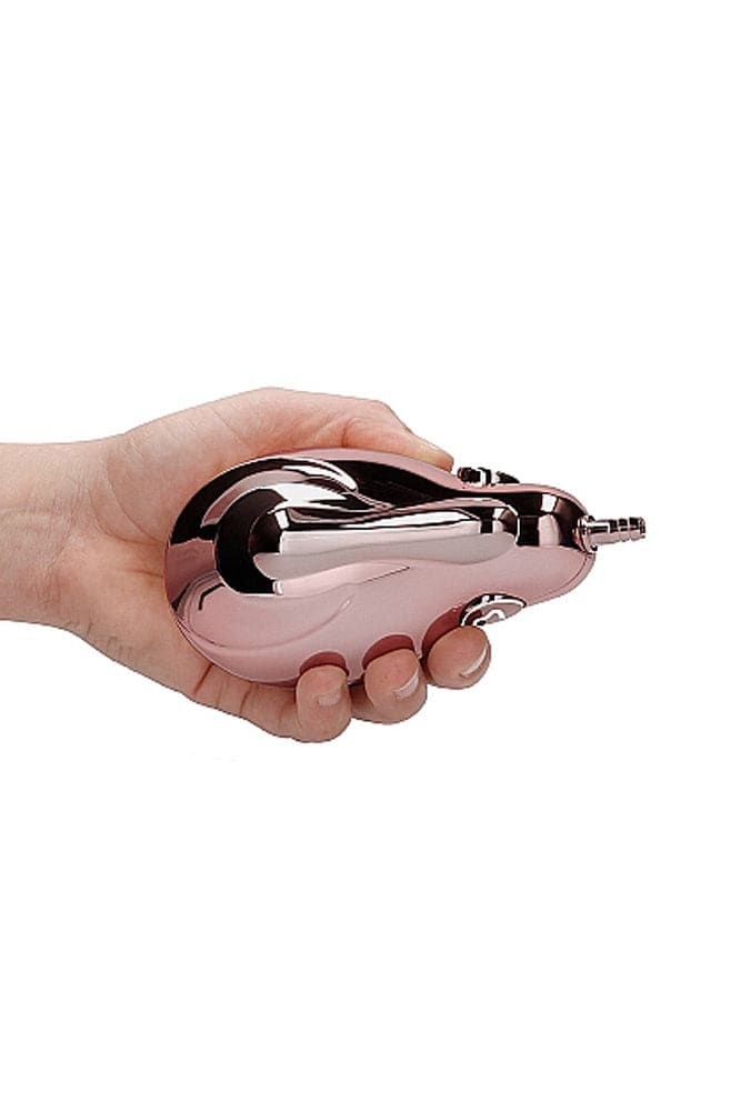 Shots Toys - Pumped - Automatic Pump Head  - Rose Gold - Stag Shop