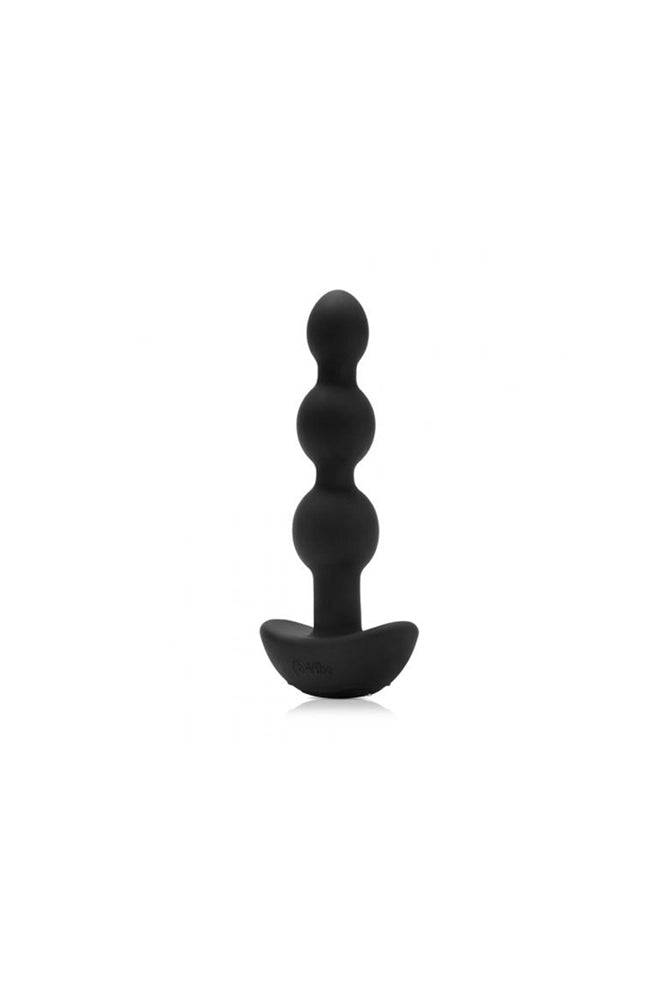 b-Vibe - Triplet Anal Beads - Black - Stag Shop
