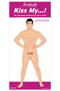 Thumbnail for Pipedream - Bachelorette Party Favors - Kiss My... Pin the Tail Party Game - Stag Shop