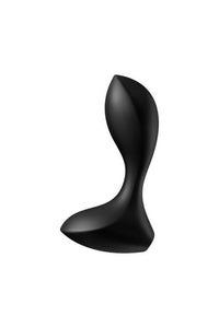 Thumbnail for Satisfyer - Backdoor Lover - Silicone Vibrating Butt Plug - Black - Stag Shop