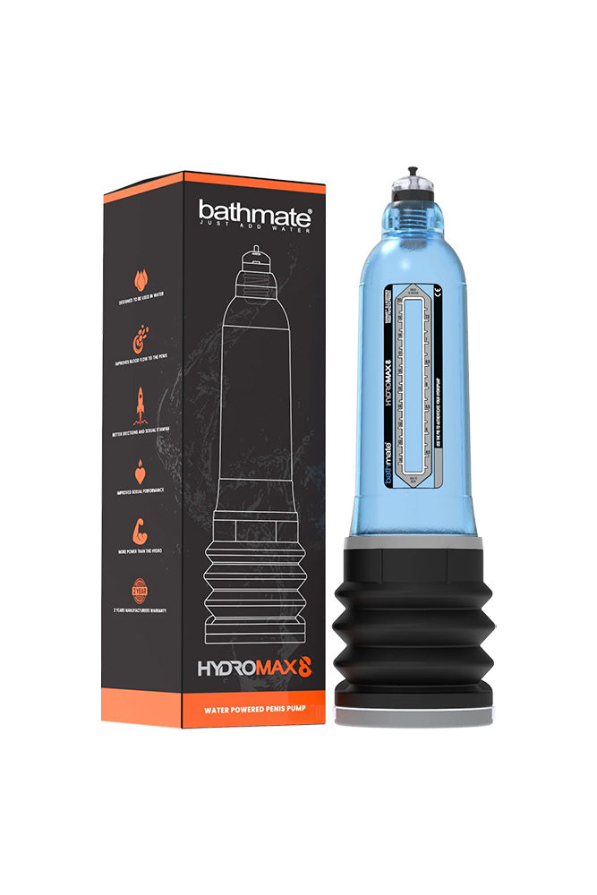 Bathmate - HydroMax8 Penis Pump - Blue - Stag Shop