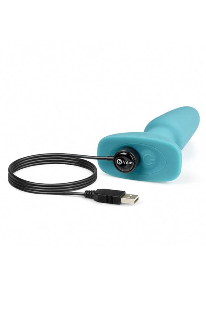 b-Vibe - Rimming 2 Butt Plug - Teal - Stag Shop
