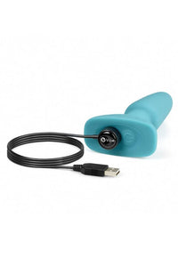 Thumbnail for b-Vibe - Rimming 2 Butt Plug - Teal - Stag Shop