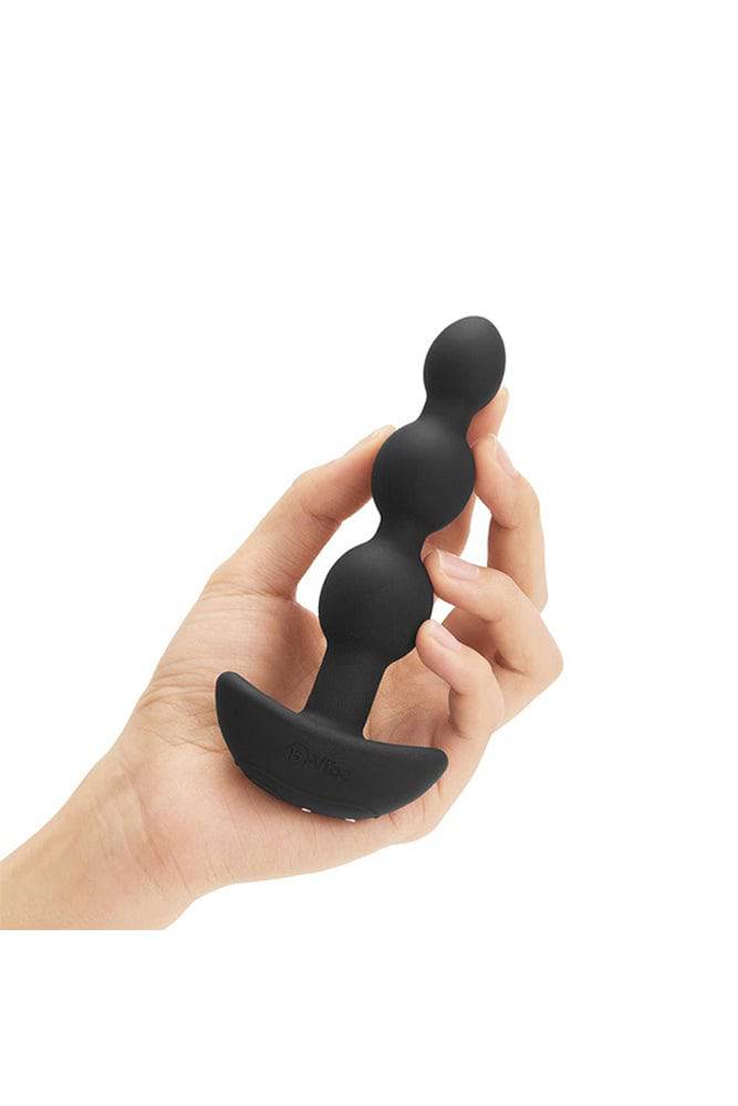 b-Vibe - Triplet Anal Beads - Black - Stag Shop