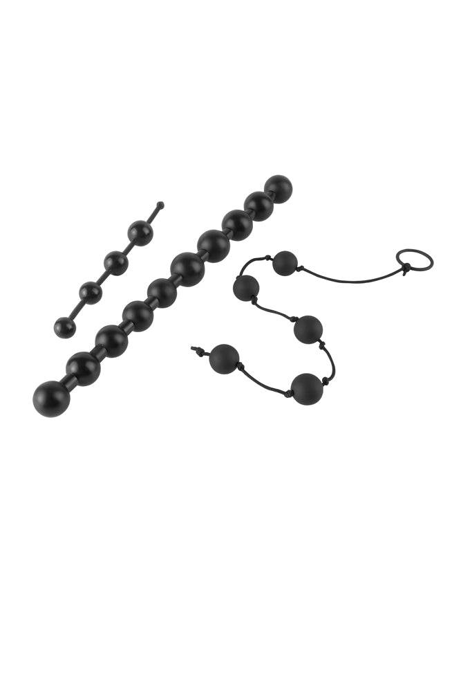 Pipedream - Anal Fantasy - Beginner's Bead Kit - Black - Stag Shop