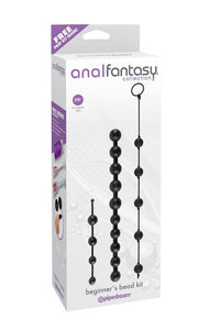 Thumbnail for Pipedream - Anal Fantasy - Beginner's Bead Kit - Black - Stag Shop