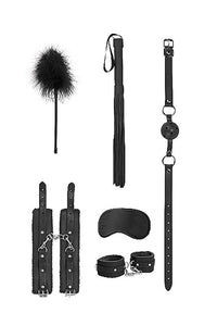 Thumbnail for Ouch by Shots Toys - Beginner Bondage Kit - Black - Stag Shop