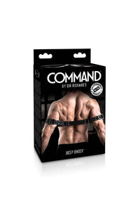Thumbnail for Pipedream - Command by Sir Richard's - Bicep Binder Cuffs - Black - Stag Shop