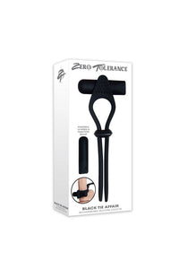 Thumbnail for Zero Tolerance - Black Tie Affair Silicone Cock Tie - Stag Shop