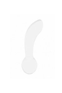 Thumbnail for Shots Toys - Chrystalino - Blaze Glass Butt Plug - White - Stag Shop