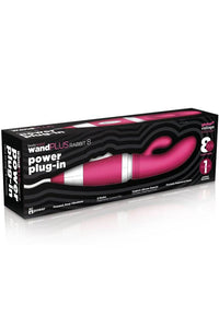 Thumbnail for Bodywand - Plus - Rabbit 8 Power Plug In Wand - Pink - Stag Shop