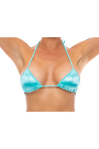 Thumbnail for BodyZone - Small Triangle Bikini Top - 1649 - Assorted Colors - Stag Shop