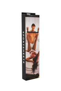 Thumbnail for Sportsheets - Bondage Bar Leg Restraint - Black - Stag Shop