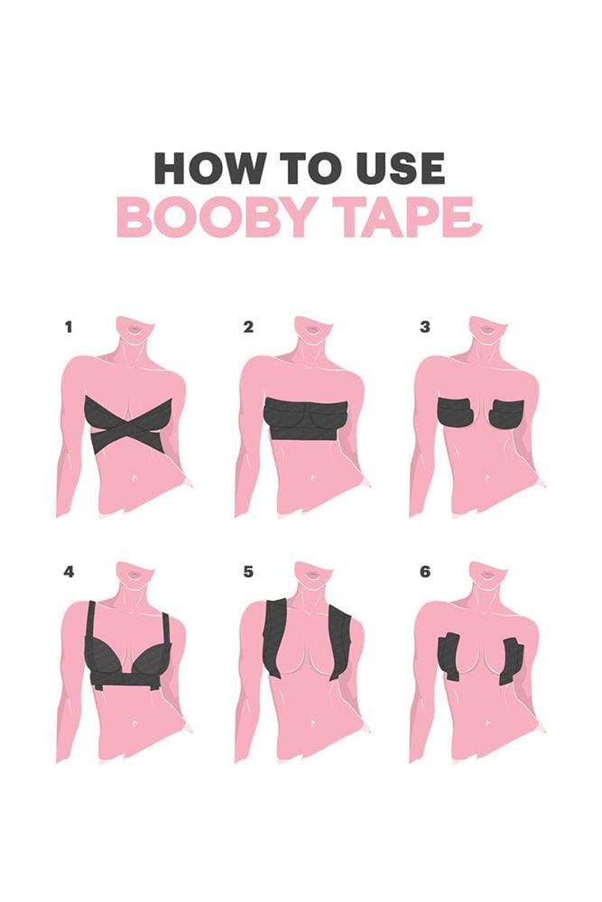 Booby Tape - Breast Lift Tape - Assorted Colours - Stag Shop