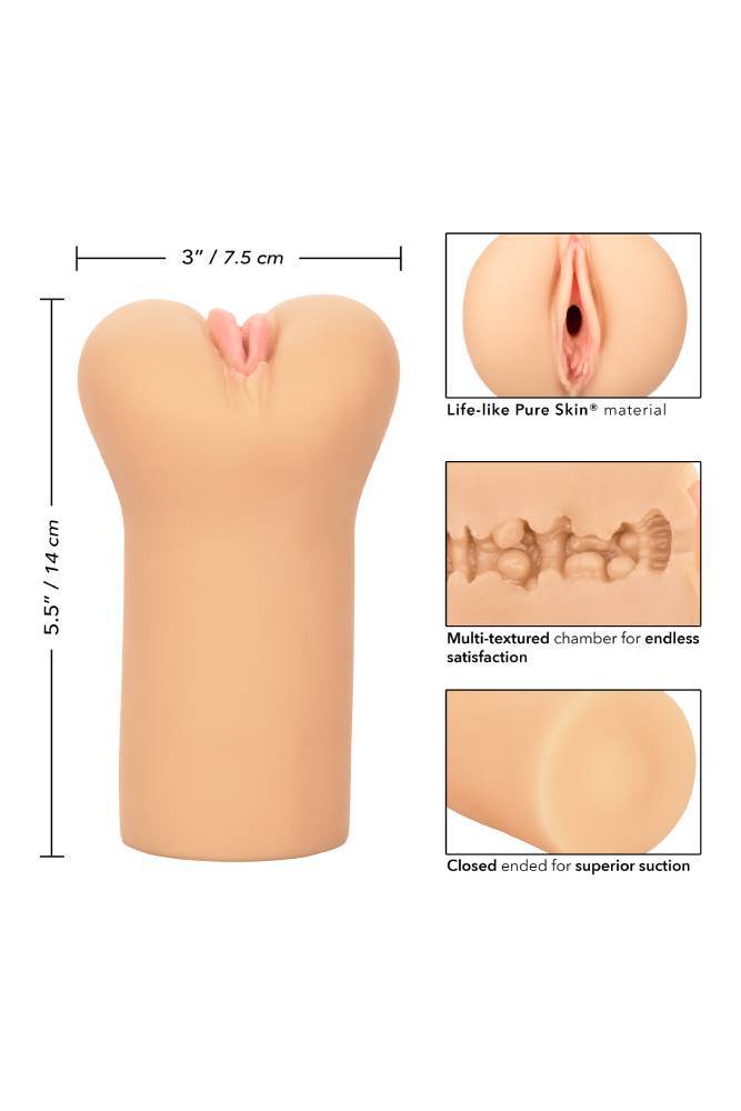 Cal Exotics - Boundless - Vulva Stroker - Ivory - Stag Shop
