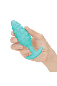 Thumbnail for b-Vibe - Bump Textured Vibrating Butt Plug - Mint - Stag Shop